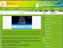 Tablet Screenshot of islamicircle.org